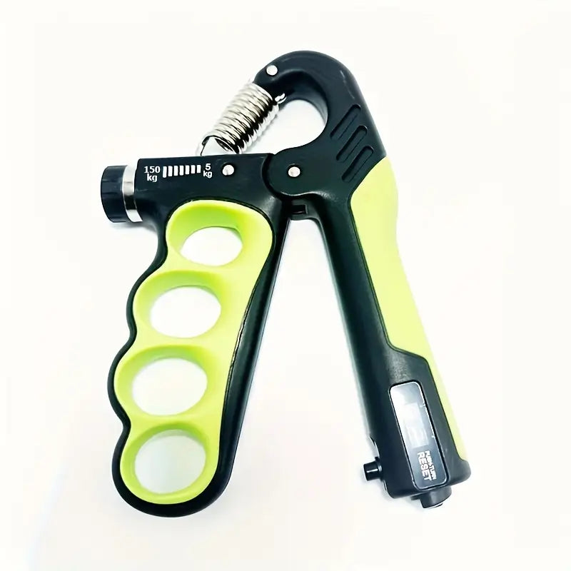 Grip Strength Trainer – Adjustable 5–150kg | Built-In Counter | Hand, Finger & Forearm Strengthener