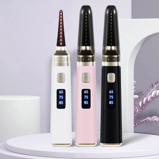 Electric Heated Eyelash Curler – Fast Heating | USB Rechargeable | Adjustable Temperature | Natural Long-Lasting Curl