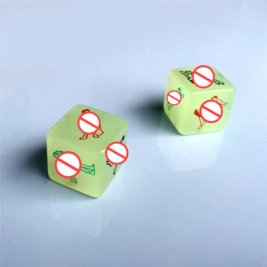 Sex Toys For Couples Women Adult Game Funny Sex Dice 6/12 Sides Romance Love Humour Gambling Erotic Crap Dice Bar Christmas Gift