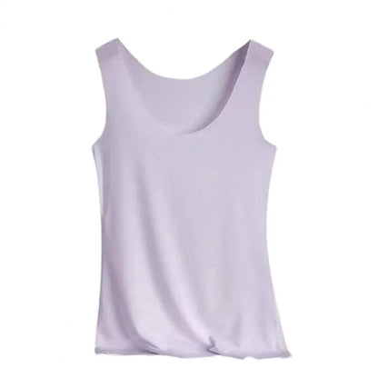 Summer Women Vest T-shirt Seamless Ice Silk Vest Women Wear Stretchy Slim Casual Tank Tops Women Blouse Camis Sport