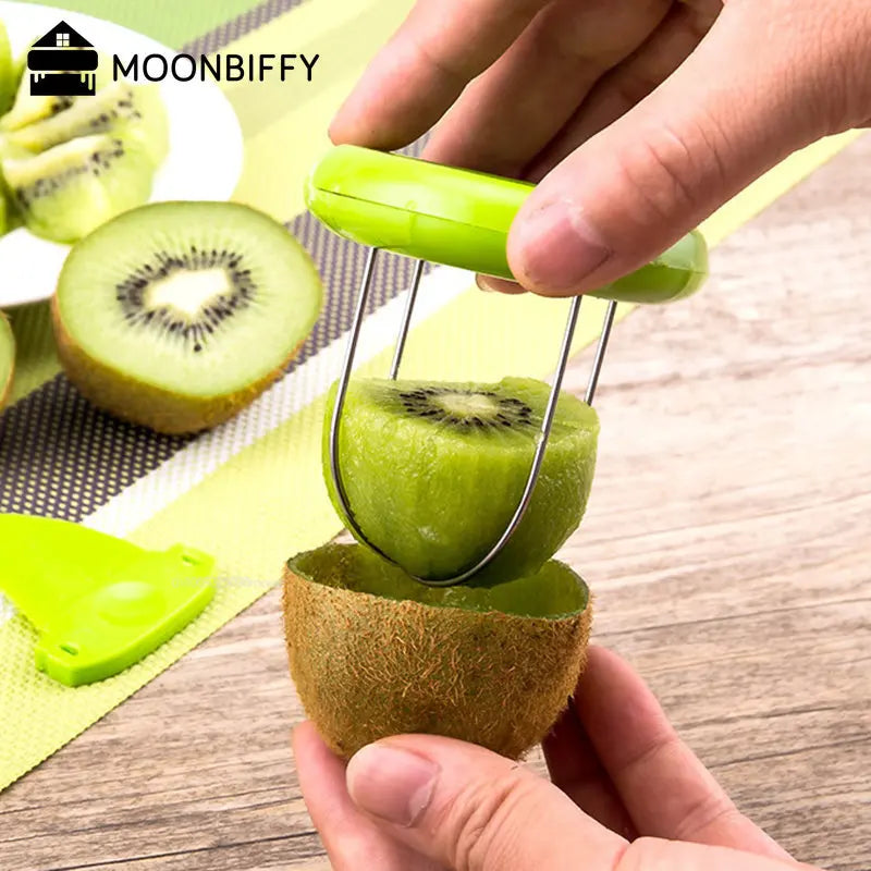 Detachable Kiwi Cutter Kitchen Creative Fruit Peeler Salad Cooking Tools Lemon Peeling Gadgets Kitchen Gadgets and Accessories