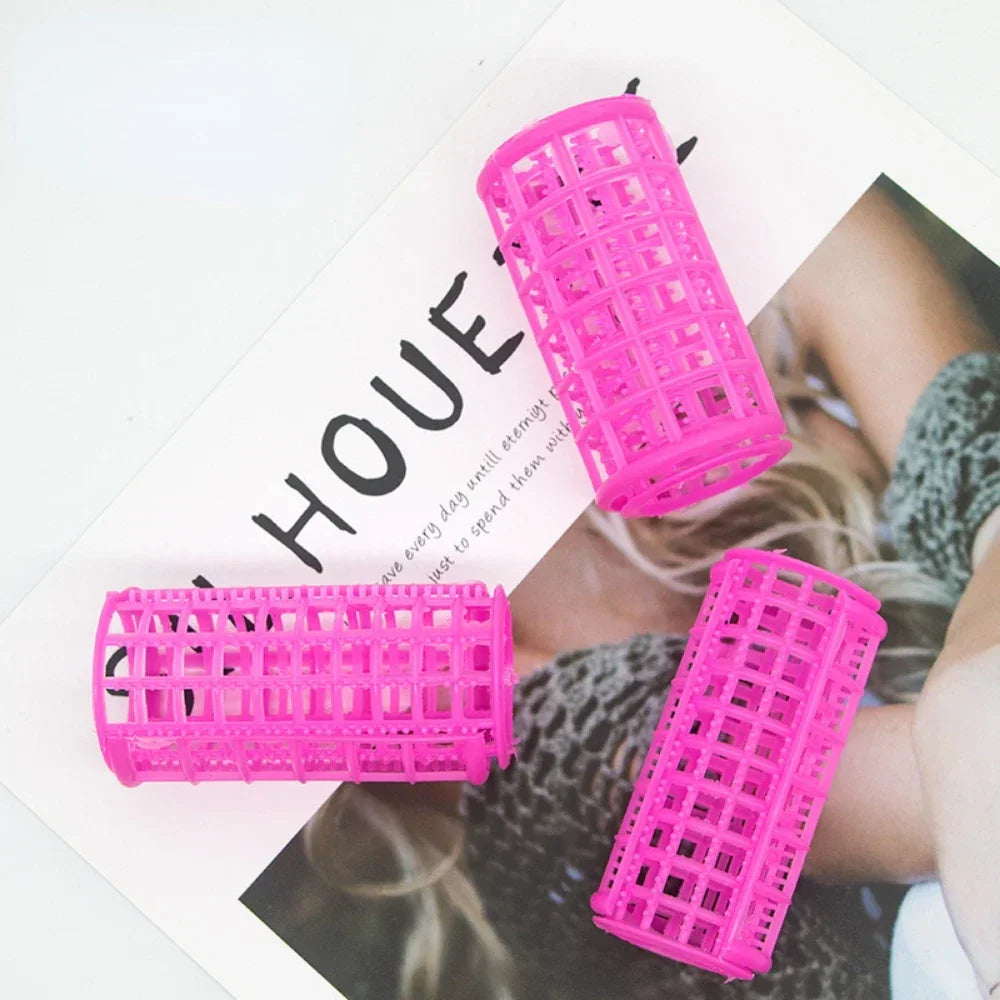 6-14pcs 5 Sizes Hairdressing Hair Curler Rollers Home Use DIY Magic Double Layer Styling Roller Roll Curler Hair Styling Tools