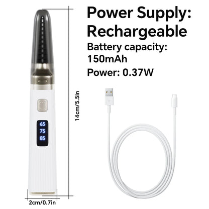 Electric Heated Eyelash Curler – Fast Heating | USB Rechargeable | Adjustable Temperature | Natural Long-Lasting Curl