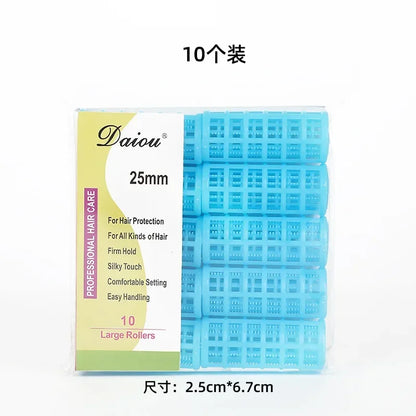 6-14pcs 5 Sizes Hairdressing Hair Curler Rollers Home Use DIY Magic Double Layer Styling Roller Roll Curler Hair Styling Tools