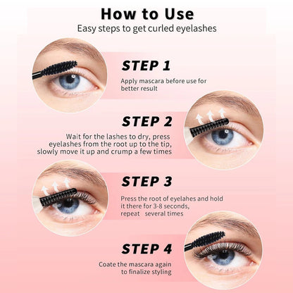 Electric Heated Eyelash Curler – Fast Heating | USB Rechargeable | Adjustable Temperature | Natural Long-Lasting Curl