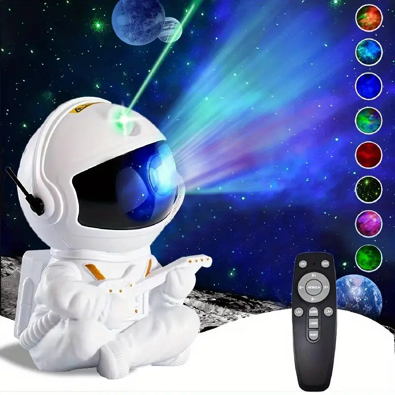 Galaxy Night Light Astronaut Space Projector